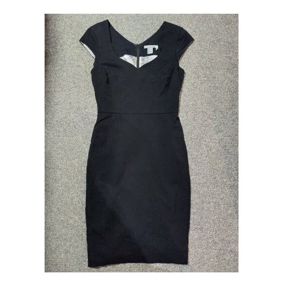 H&M Black Cocktail Dress SIZE 4 - Picture 1 of 5